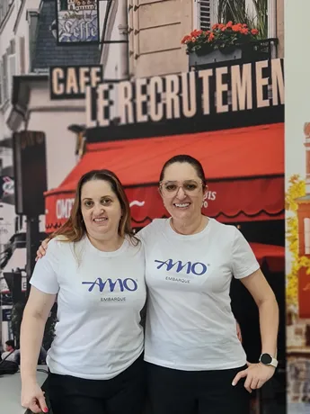 Equipe AMO Embarque em Paris
